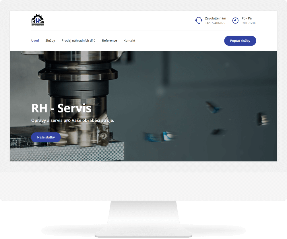 Mobilní verze reference: RH Servis