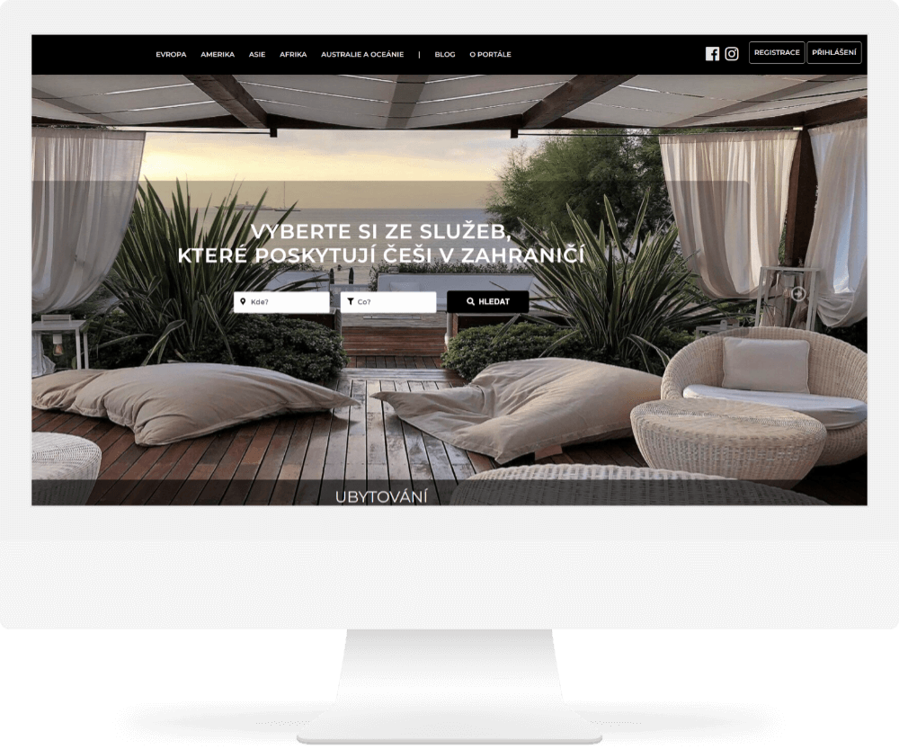 Mobilní verze reference: Češi po světě