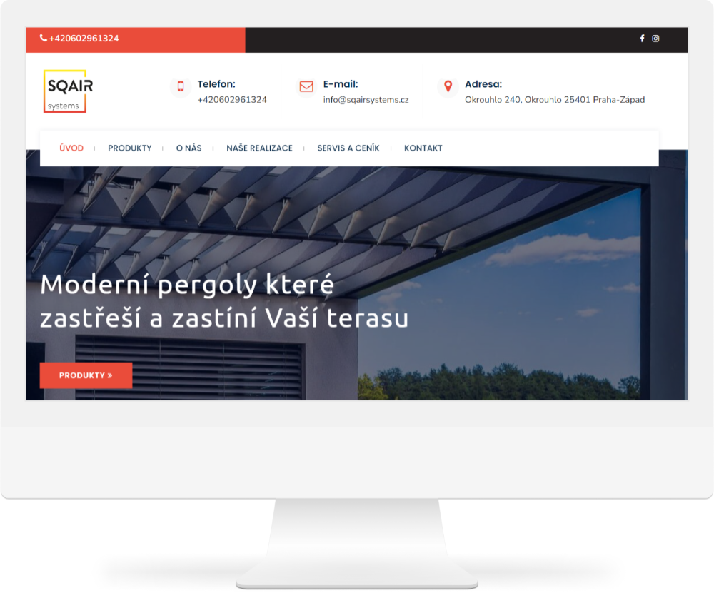 Mobilní verze reference: Sqairsystems